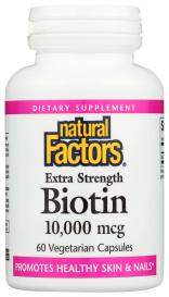 Xtra Strgth Biotin 10000 Mcg 60 Veg