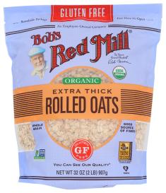 Oats Rolled Thick Org Gf 32 Oz