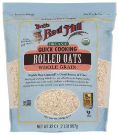 Oats Rolled Quick Org 32 Oz