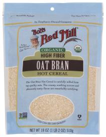 Oat Bran Org 18 Oz