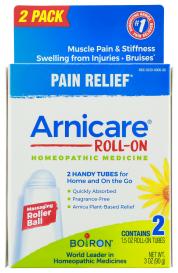 Arnica Gel Roll On Twinpack 3 Oz
