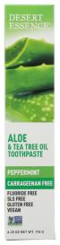 Tea Tree Aloe Toothpaste 6.25 Oz