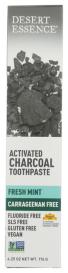 Activated Charcoal Toothpaste 6.25 Oz