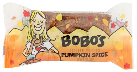 Gluten-free Pumpkin Spice Oat Bar 3 Oz
