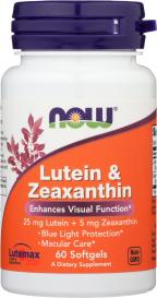 Lutein & Zeaxanthin 25mg/5mg 60 Sg
