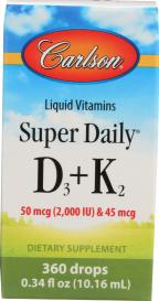 Edpb Super Daily D3 K2 Drops 0.34 Oz