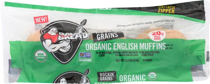 English Muffin Rockin Grains 13.2 Oz