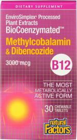 Methylcobalamin Dibencozide 30 Chw