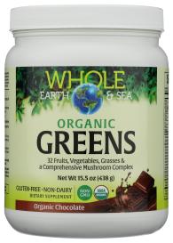 Wes Org Ferm Greens Choc 15.5 Oz