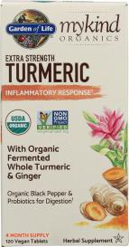 Org Xtra Strg Turmeric 120 Tab