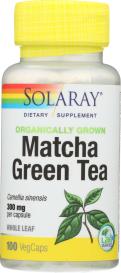Org Matcha Green Tea 300 Mg 100 Veg