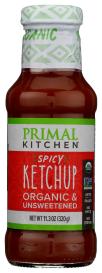 Organic Spicy Unsweetened Ketchup 11.3 Oz
