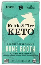 Organic Coconut Curry & Lime Chicken Bone Broth 16.9 Oz