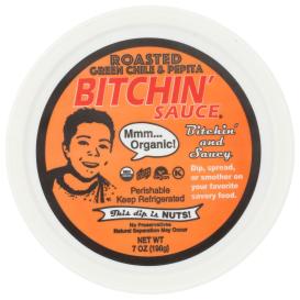 Bitchin' Sauce Roasted Green Chile And Pepita 7 Oz