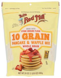10-grain Whole-grain Pancake & Waffle Mix 24 Oz