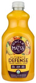 Organic Ultimate Defense Turmeric Orange Juice Beverage 52 Oz