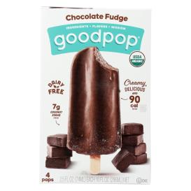 Frozen Pops Choc Fudge Org 4/2. 2.5 Oz