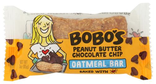 Gluten-free Peanut Butter Chocolate Chip Oat Bar 3 Oz