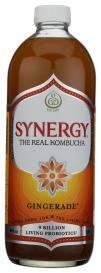 Organic Gingerade Synergy Kombucha 48 Oz