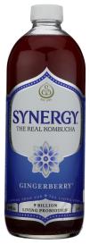 Organic Gingerberry Synergy Kombucha 48 Oz