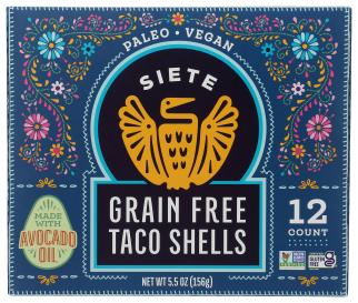 Taco Shell Grain Free 5.5 Oz