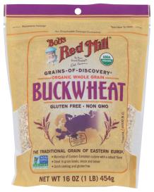 Organic Gluten-free Whole-grain Buckwheat 16 Oz