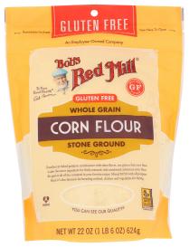 Gluten-free Stone-ground Whole-grain Corn Flour 22 Oz