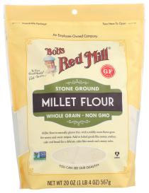 Gluten-free Stone-ground Whole-grain Millet Flour 20 Oz