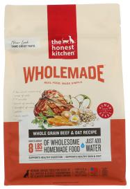 Dog Dehydr Whole Grain Beef 2 Lb