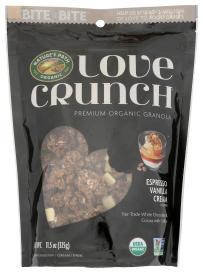 Organic Espresso Vanilla Cream Flavored Love Crunch Granola 11.5 Oz