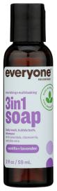 3 In 1 Soap Vanilla & Lavender 2 Oz