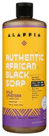 Auth Black Soap Wild Lav 32 Oz