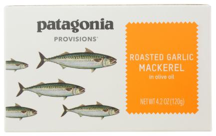 Roasted Garlic Mackerel In Olive Oil 4.2 Oz