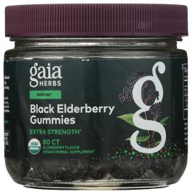 Black Elderberry Ex Gummies 80 Gum