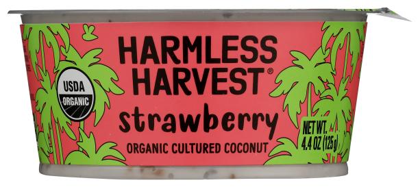 Coconut Yogurt Strwbry Org 4.4 Oz