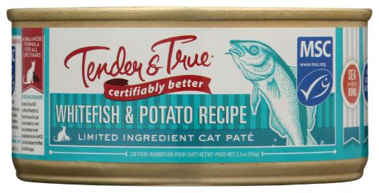White Fish Potato Wet Cat 5.5 Oz