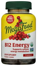 Org B12 Energy Cranberry 70 Gum