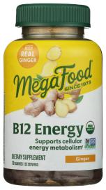 Org B12 Energy Ginger 70 Gum