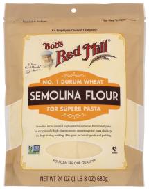 No. 1 Durum Wheat Semolina Flour 24 Oz