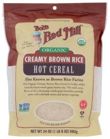 Cereal Brwn Rice Farina Org Gf 24 Oz
