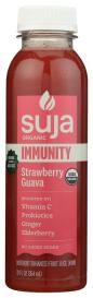 Organic Immunity Strawberry Guava Elevated Nutrients Fruit Drink 12 Oz