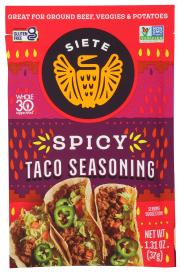 Taco Seasoning Spicy Pkt 1.31 Oz