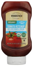 Organic Gluten-free Less Sugar & Sodium Tomato Ketchup Squeeze Bottle 19.5 Oz