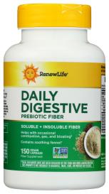Daily Dgstve Prebiotic Fiber 150 Veg