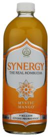 Organic Mystic Mango Synergy Kombucha 48 Oz