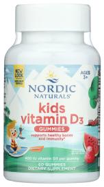Vit D3 Gummies Kids Watermelon 60 Gum