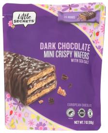 Spring Holiday Sea Salt Dark Chocolate Crispy Wafers 7 Oz