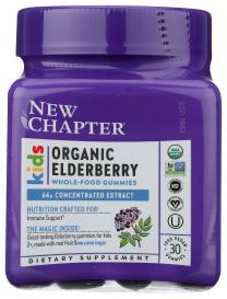 Kids Org Elderberry Gummies 30 Gum
