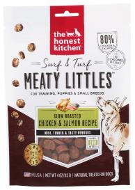 Dog Meaty Littles Chkn & Slmn 4 Oz