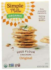 Organic Gluten-free Original Seed Flour Crackers 4.25 Oz